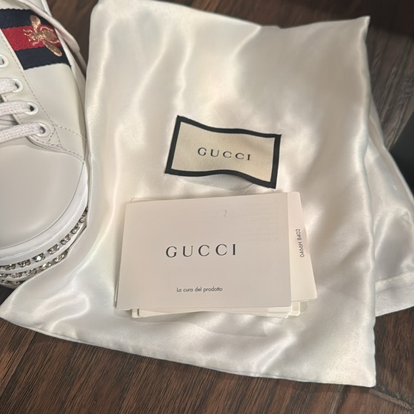 Gucci Ace 'Crystal' Sneakers - Picture 5 of 5